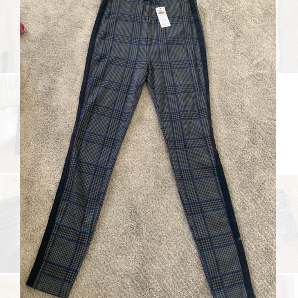 Plaid Abercrombie & Fitch Leggings